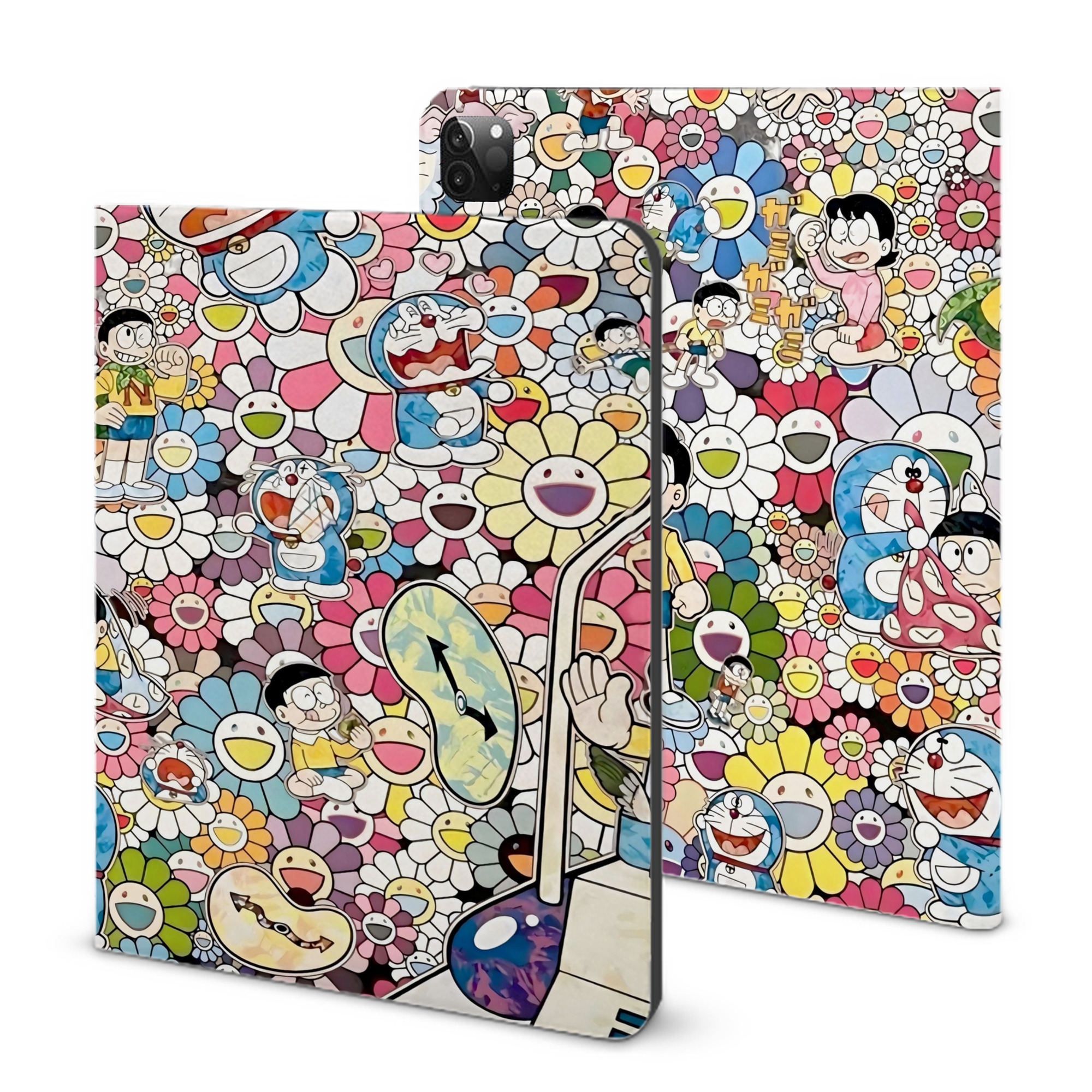 （画像用） ドラえもん Doraemon IPadケース ペンホルダー付き ブックスタイルデザイン